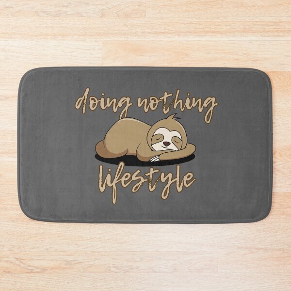 Item preview, Doing Nothing Lifestyle Funny Sloth designed and sold by Mirabilum.