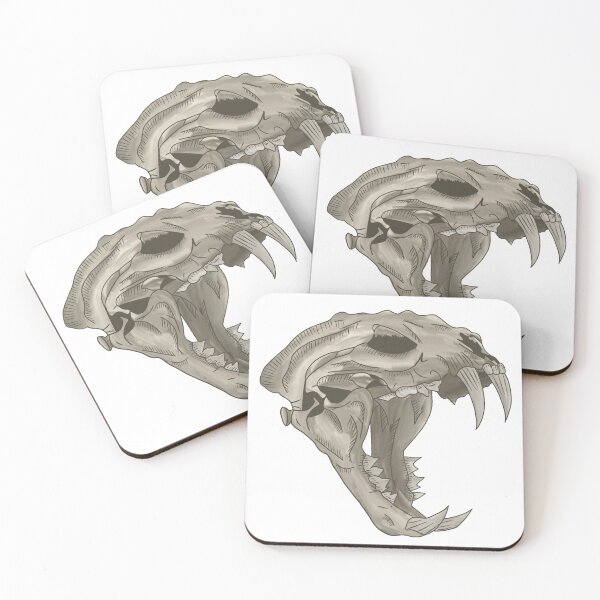 Item preview, Clouded Leopard Skulls designed and sold by clearrhalley.