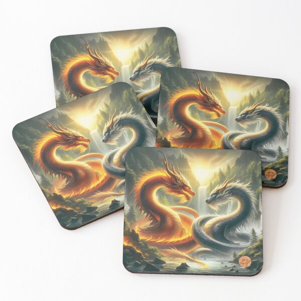 Item preview, Fire and Water Dragons designed and sold by Magna Mater.