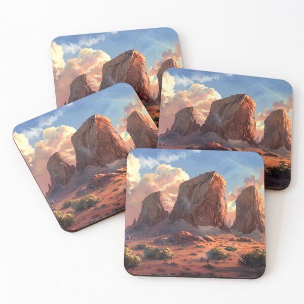 Item preview, Fantasy Desert Landscape - Beautiful Epic Scenery designed and sold by Lumaria Designs.