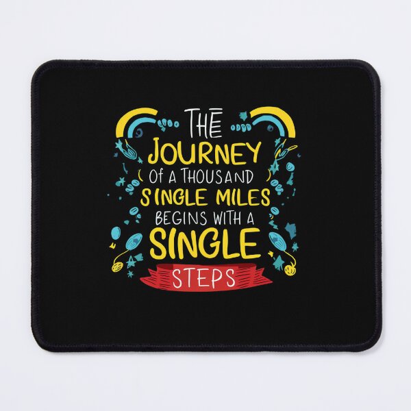 Item preview, First Day Of School Quotes For Kids The journey of a thousand miles begins with a single step designed and sold by AmeliaShirts.