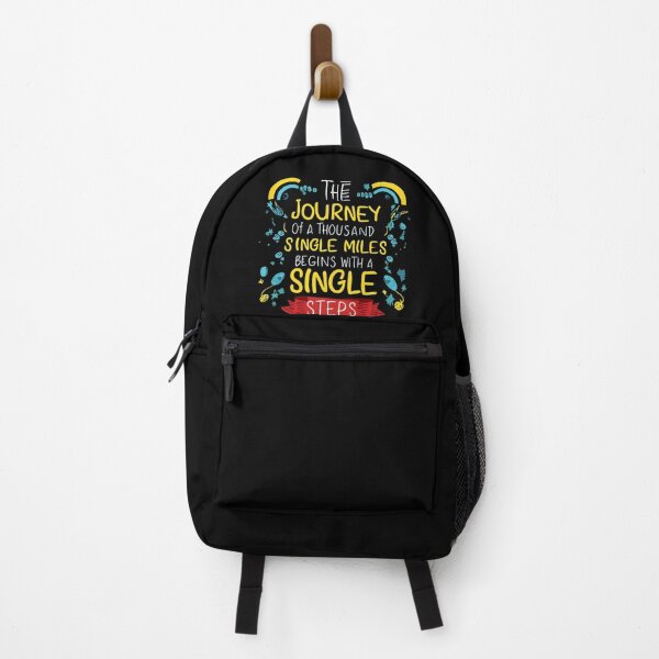 Item preview, First Day Of School Quotes For Kids The journey of a thousand miles begins with a single step designed and sold by AmeliaShirts.