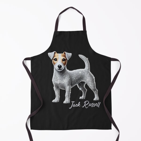 Aperçu de l'œuvre Jack Russell étincelant - Art de chien scintillant créée et vendue par SportyAndArtful.