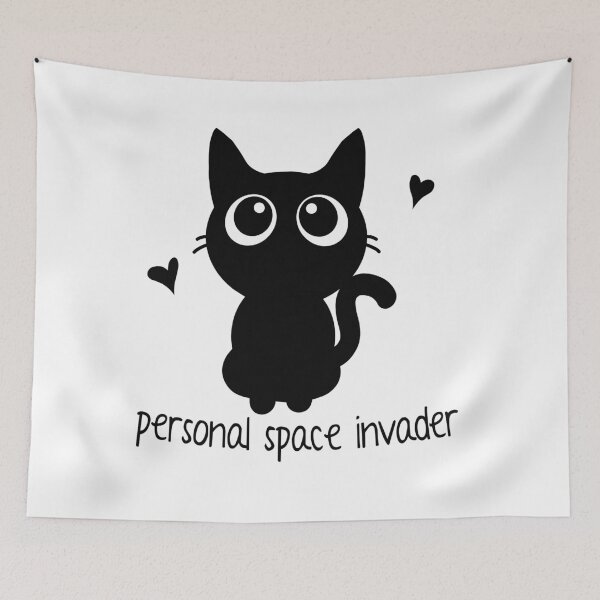 Item preview, Cute Cat Alien Invader designed and sold by Best Joy.