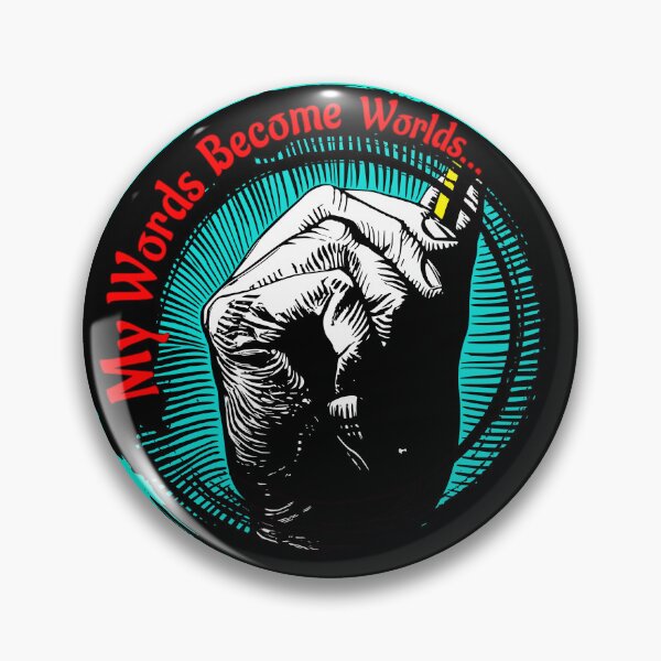 Item preview, My Words Become Worlds designed and sold by fizzlecrunch.