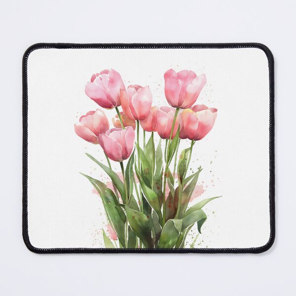 Item preview, Pink Tulip Flowers designed and sold by xiao xuans.
