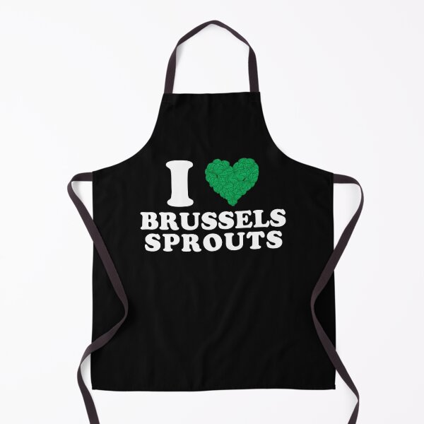 Item preview, I Love Brussels Sprouts Funny Christmas designed and sold by HotHibiscus.