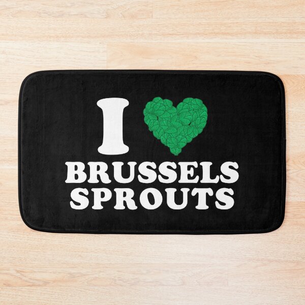 Item preview, I Love Brussels Sprouts Funny Christmas designed and sold by HotHibiscus.