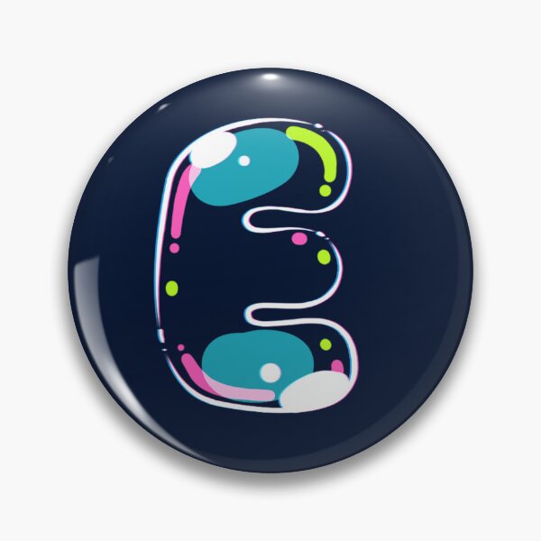 Item preview, Soap Bubble Monogram Letter - E designed and sold by lulubeeart.