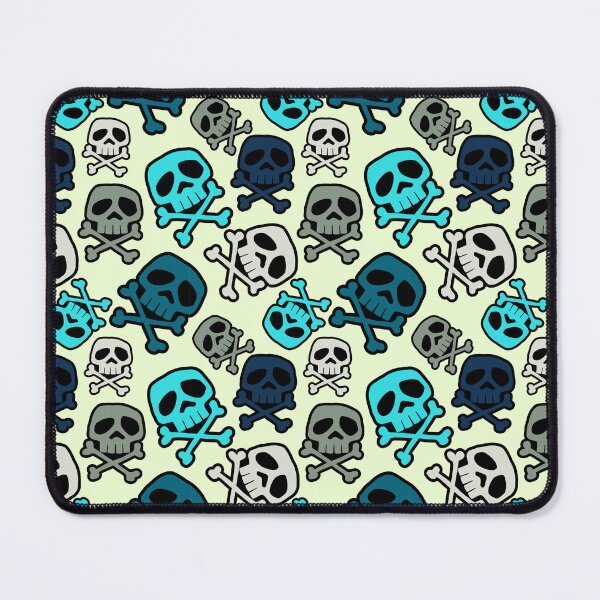 Item preview, Old School Punk Rock Skull Pattern: Calming tones designed and sold by muskitt.