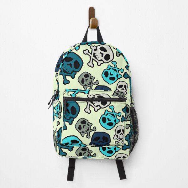 Item preview, Old School Punk Rock Skull Pattern: Calming tones designed and sold by muskitt.