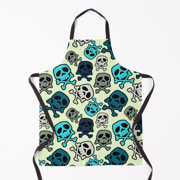 Item preview, Old School Punk Rock Skull Pattern: Calming tones designed and sold by muskitt.
