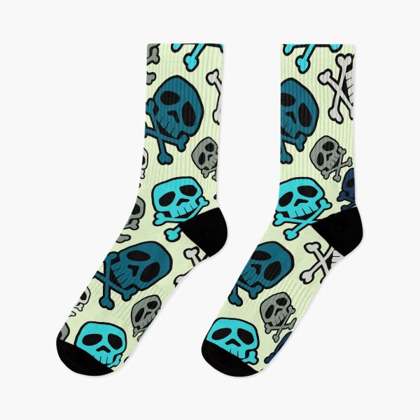 Item preview, Old School Punk Rock Skull Pattern: Calming tones designed and sold by muskitt.
