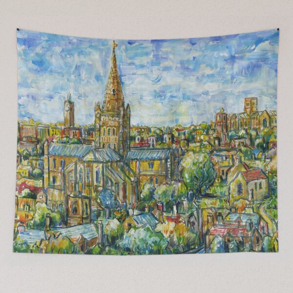 Item preview, Norwich Cathedral , Watercolour Inks designed and sold by Luke Bailey.