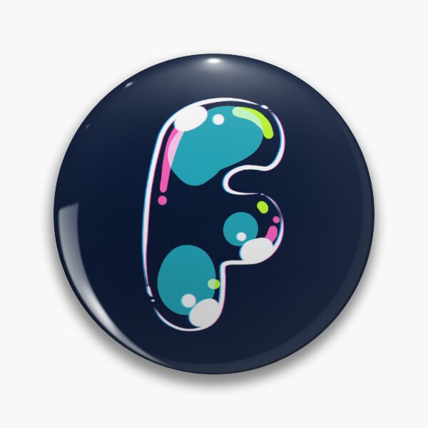 Item preview, Soap Bubble Monogram Letter - F designed and sold by lulubeeart.