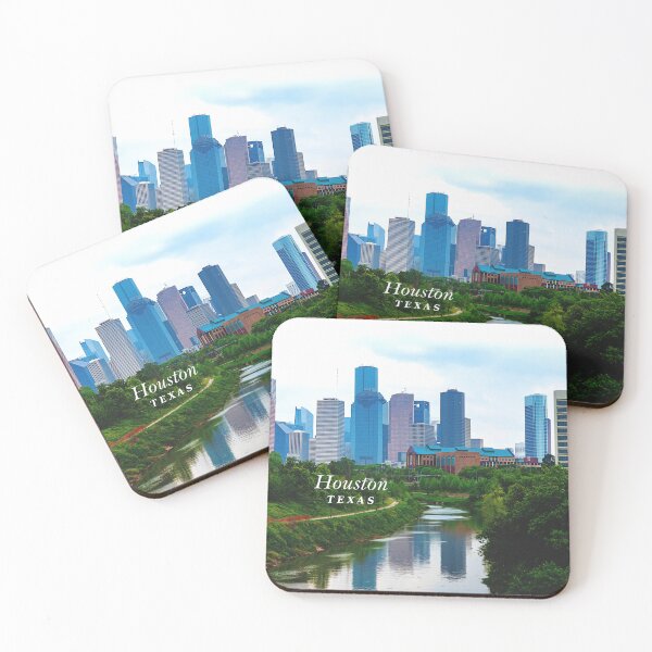 Item preview, Houston, Texas - Beautiful Downtown Houston Skyline designed and sold by leemcnut.