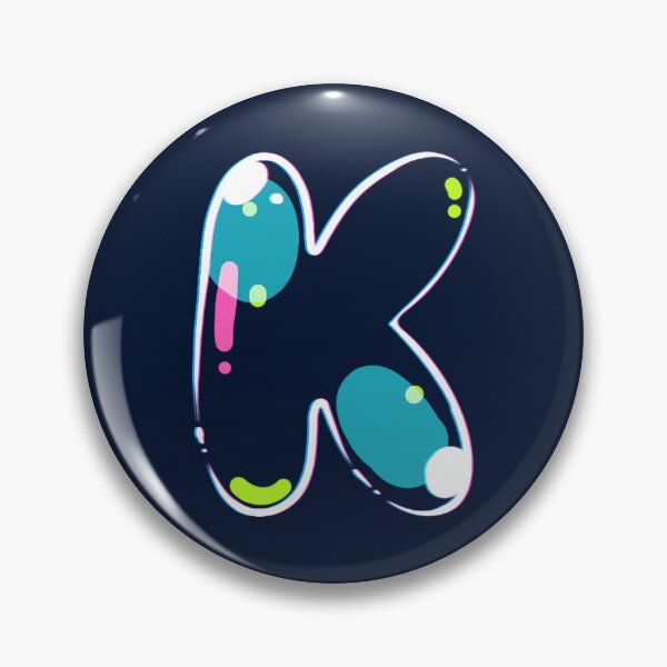 Item preview, Soap Bubble Monogram Letter - K designed and sold by lulubeeart.