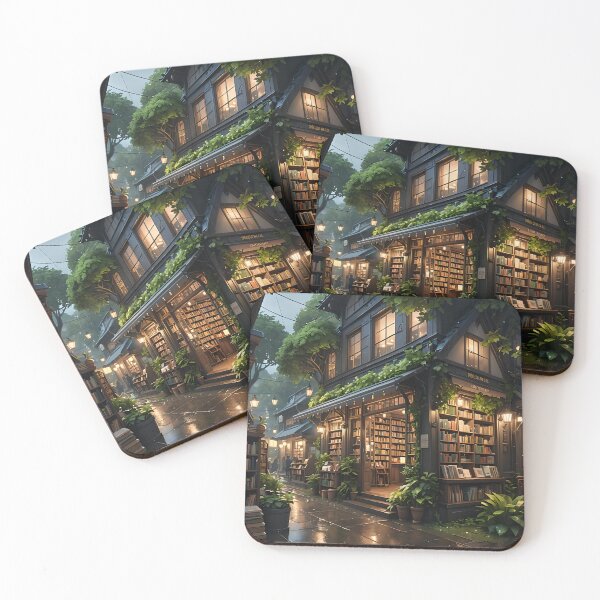 Item preview, Cozy bookstore designed and sold by worldimagine91.