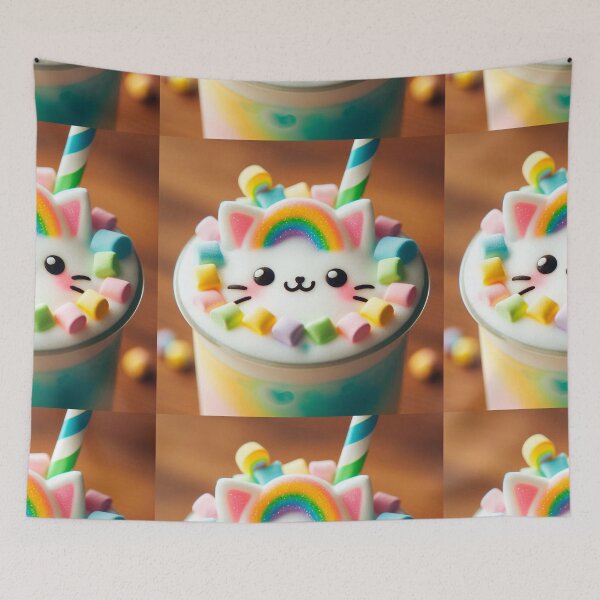 Item preview, Whimsical Cat Beverage designed and sold by Sadia  Jannat.