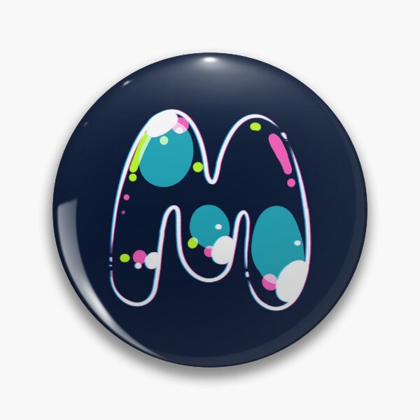 Item preview, Soap Bubble Monogram Letter - M designed and sold by lulubeeart.