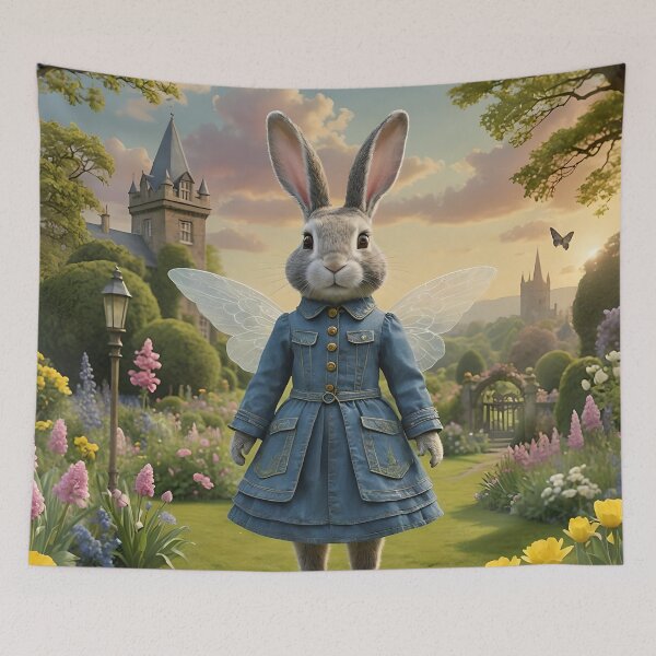 Item preview, Angelic Magic Rabbit designed and sold by SoniaSarkali.