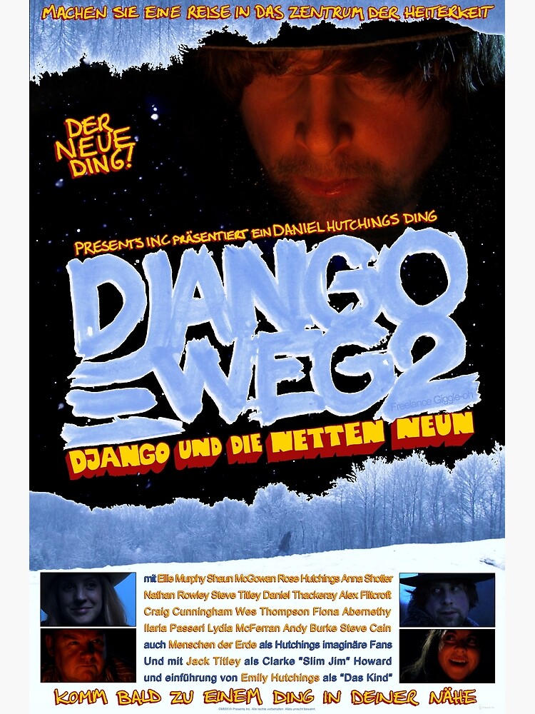 Thumbnail 3 of 3, Poster, Freelance Giggle-oh - Movie Poster - German designed and sold by PresentsInc.