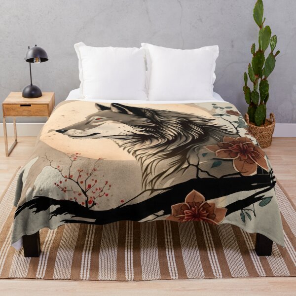 Item preview, A captivating design of a wolf in Okami Style designed and sold by The-Chieftain.
