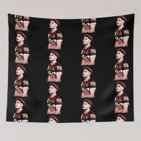 Item preview, Reece Walsh NRL orange posterized designed and sold by sarahhelizz.