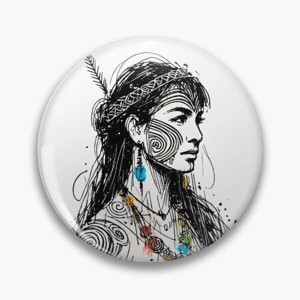 Item preview, Tribal Heritage-Maori Woman designed and sold by Blink Art Studio.