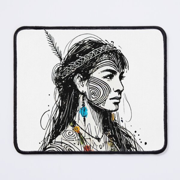 Item preview, Tribal Heritage-Maori Woman designed and sold by Blink Art Studio.