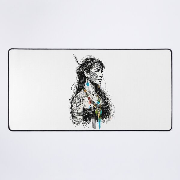 Item preview, Tribal Heritage-Maori Woman designed and sold by Blink Art Studio.