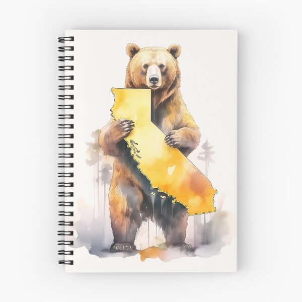 Item preview, Watercolor California Grizzly Bear designed and sold by heartlocked.