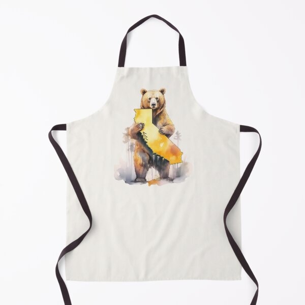 Item preview, Watercolor California Grizzly Bear designed and sold by heartlocked.