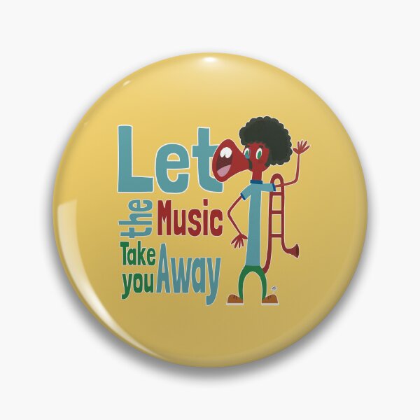 Item preview, TROMBONE: LET THE MUSIC TAKE YOU AWAY designed and sold by sebasvieira.
