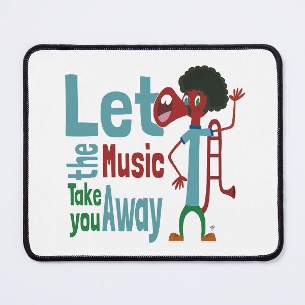 Item preview, TROMBONE: LET THE MUSIC TAKE YOU AWAY designed and sold by sebasvieira.