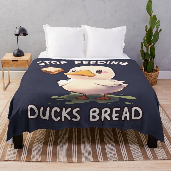 Item preview, Cute Duck Eating Bread designed and sold by Best Joy.