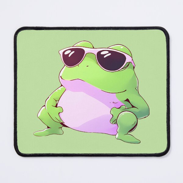 Item preview, Summer Frog with Sunglasses designed and sold by SeraphineArts.
