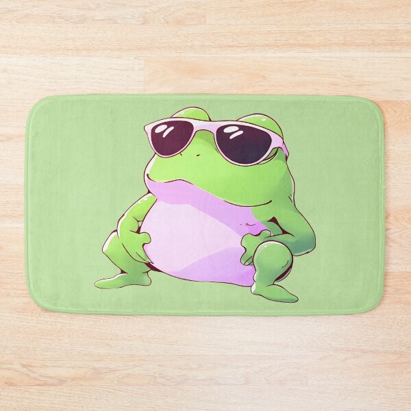 Item preview, Summer Frog with Sunglasses designed and sold by SeraphineArts.