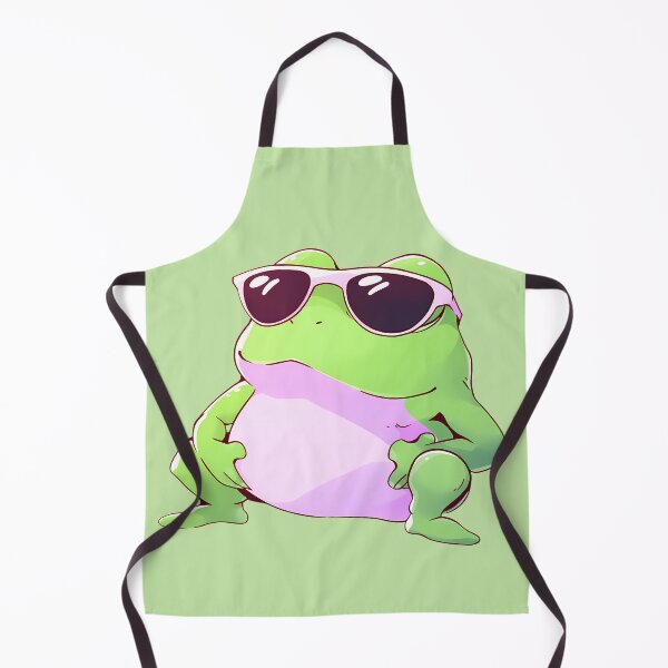 Item preview, Summer Frog with Sunglasses designed and sold by SeraphineArts.