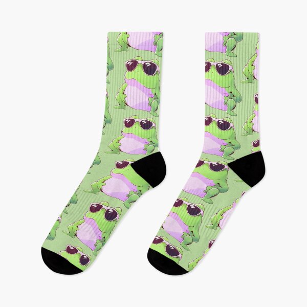 Item preview, Summer Frog with Sunglasses designed and sold by SeraphineArts.