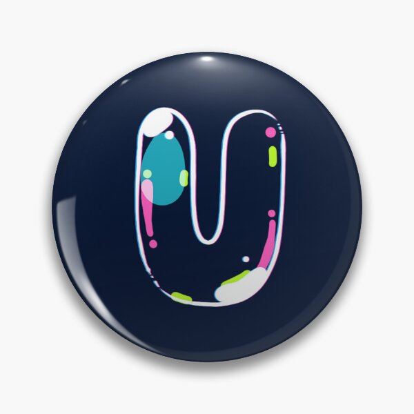 Item preview, Soap Bubble Monogram Letter - U designed and sold by lulubeeart.