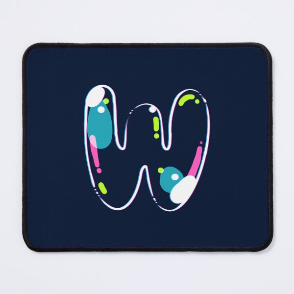 Item preview, Soap Bubble Monogram Letter - W designed and sold by lulubeeart.