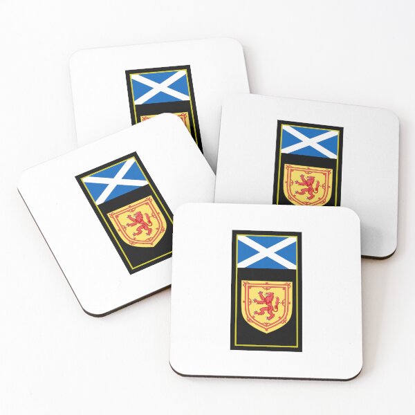 Item preview, Scotland Flag & Coat of arms designed and sold by adamst555.