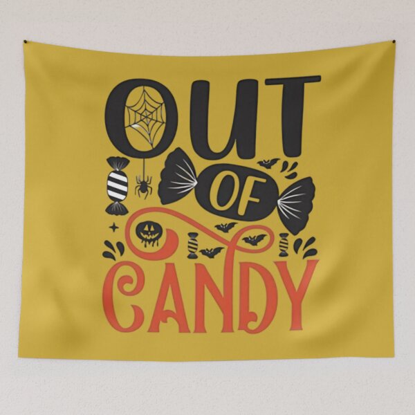 Item preview, Halloween Sublimation SVG Cut file Design, Out of candy designed and sold by Kyilestore.
