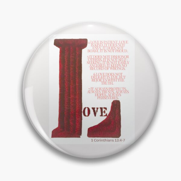 Item preview, Love 1 Corinthians 13 47 designed and sold by BimsJetDesigns.
