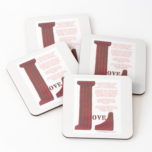 Item preview, Love 1 Corinthians 13 47 designed and sold by BimsJetDesigns.