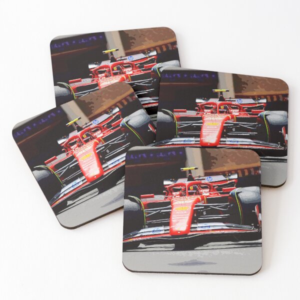 Item preview, Carlos Sainz racing his 2024 F1 car through the chicanes designed and sold by Rodissimus1984.