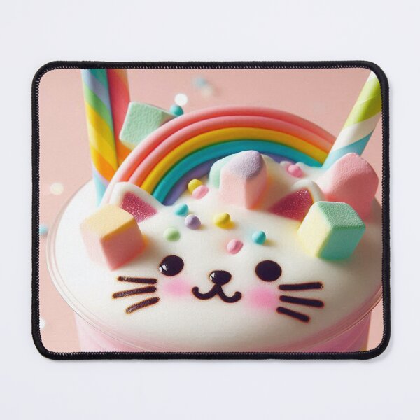 Item preview, Colorful Cat Drink Creation designed and sold by Sadia Jannat.