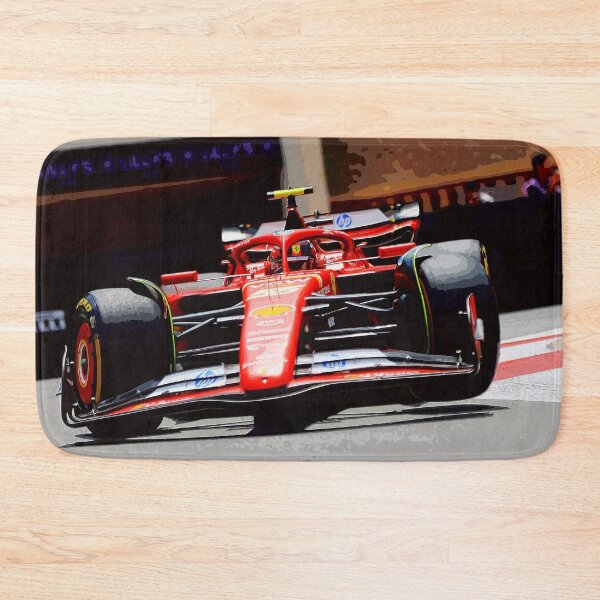Item preview, Carlos Sainz racing his 2024 F1 car through the chicanes designed and sold by Rodissimus1984.