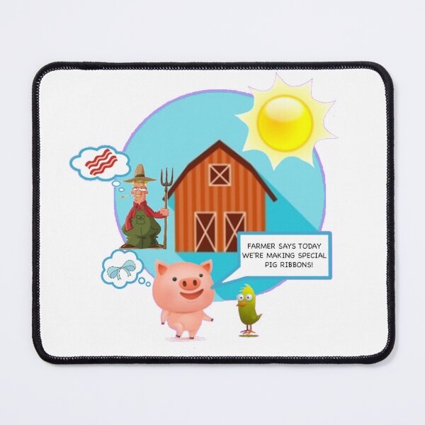 Item preview, Farmers Special Pig Ribbons designed and sold by VictorIos.